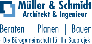 Logo: Müller & Schmidt Architekt & Ingenieur